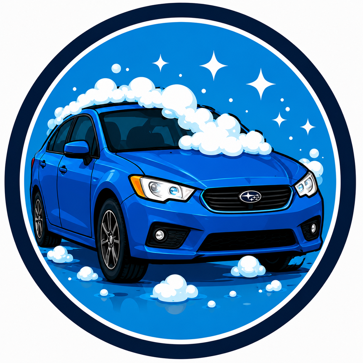 Exterior car washing