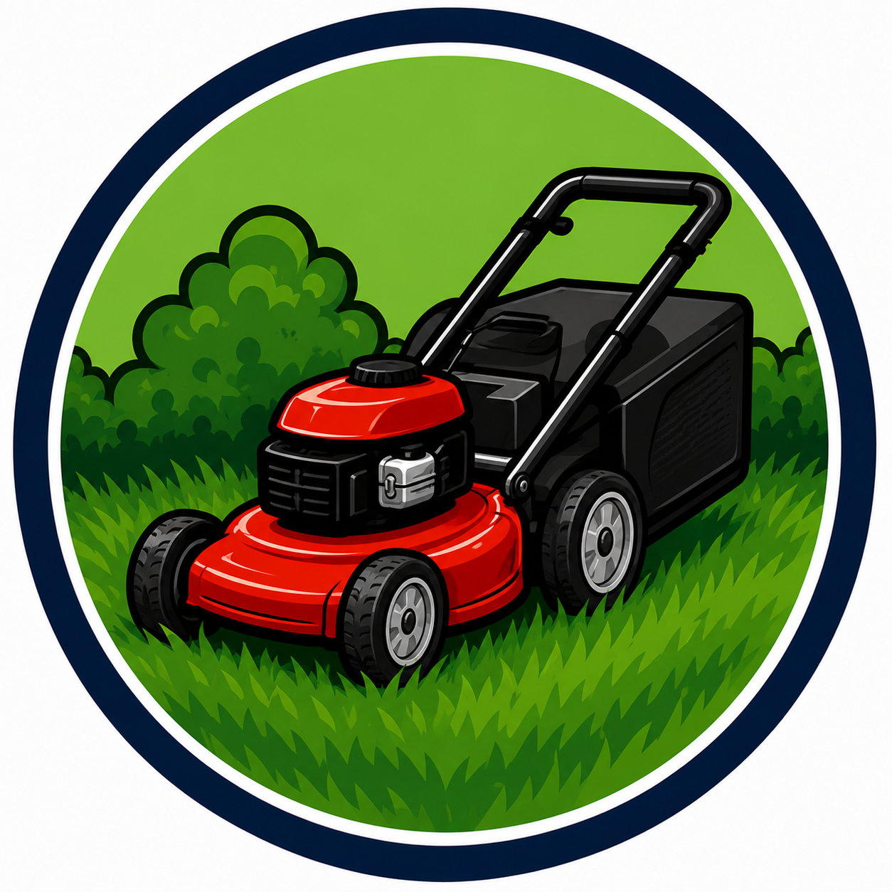 Lawn mowing